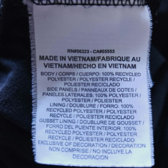 Nike Tempo Running Shorts Medium Women Black Workout Shorts - Picture 4 of 5